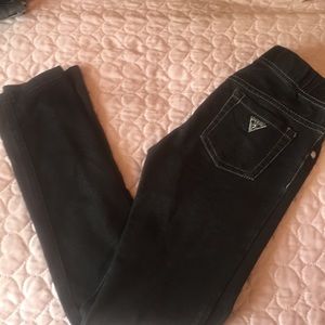 Guess jeggings in a size 8 Black